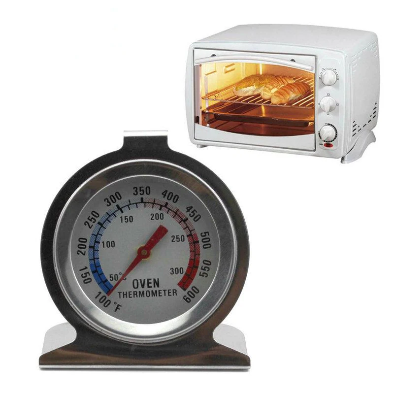 Kitchen Stainless Steel Oven Dial Thermometer Food Meat Temperature Stand Up Gauge Gagein