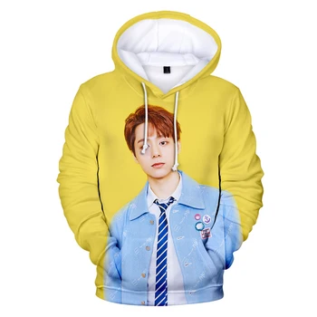 

ONEUS 3D Korean Group Handsome Avatar Trendy Print Hoodies Male Female Sweatshirts Hip Hop New Hot Sale Fans Casual Streetwear