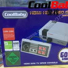 COOLBABY HDMI HD Out Мини ТВ игровая консольная видеоигра консоль с 600 различными встроенными играми 8 бит Ретро игровая консоль