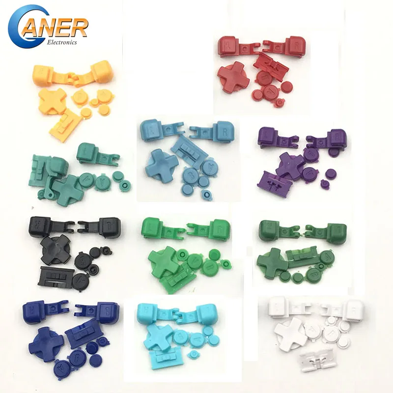 Купить Ganer 20sets Multicolor For Nintendo GameBoy Advance SP GBA Buttons SET Full R L A B D-Pad  Электроника | Replacement Parts  Accessories (32990503312)