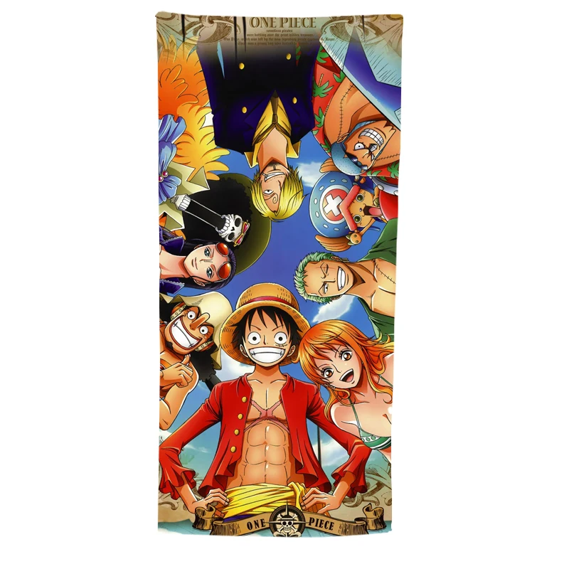 Anime Manga One Piece  Bath Towel  Beach Towel 001