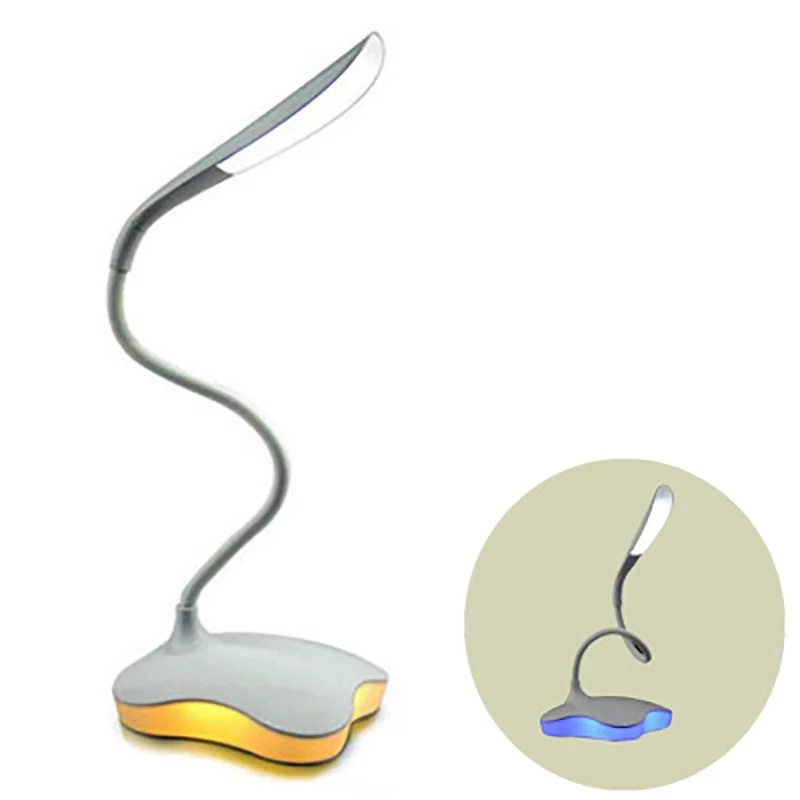 

LED desk lamp 7000K eye protection night lamp multifunctional reading lamp USB charging three modes touch switch