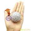 Bescon Glow in Dark Polyhedral Dice 100 Sides, Luminous D100 die, 100 Sided Cube, D100 Game Dice, Glowing 100-Sided Cube 6