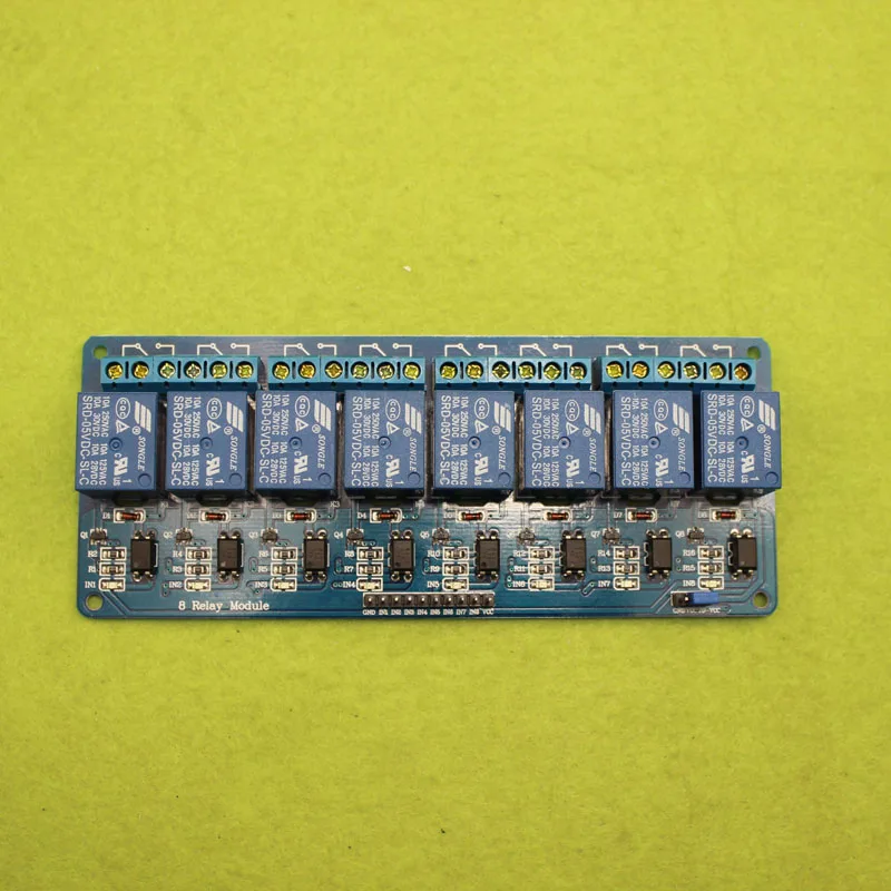 

With optocoupler 8 relay module, relay control panel, PLC relay5V (E4A1)