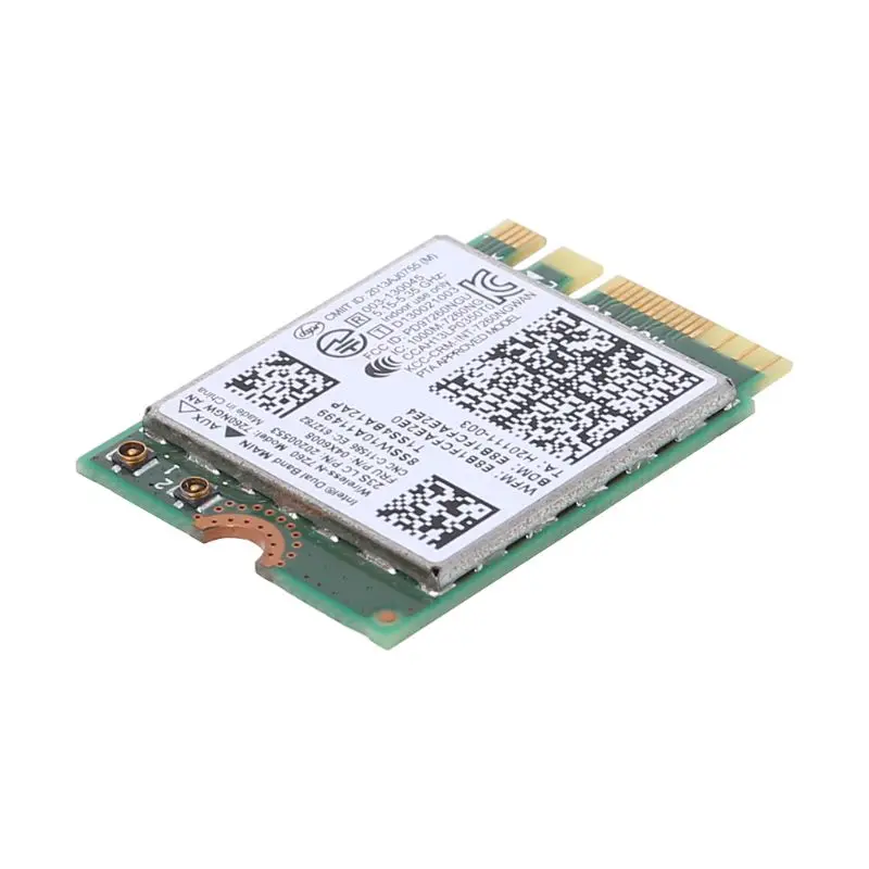 Ontracker Carte Wi-Fi sans fil avec double bande 04 x 6008 7260NGW et Bluetooth 4.0 pour Lenovo ThinkPad T440 T440p W540 L440 L540 X240s