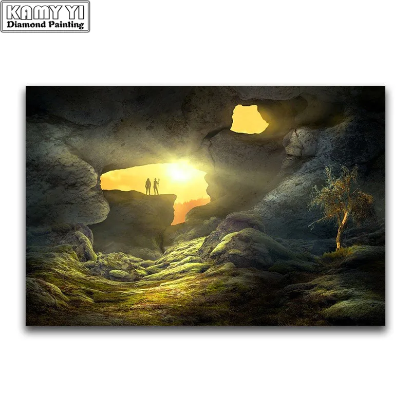 

5D DIY Full Square Diamond Painting Cross Stitch "Hole" 3D Diamond Embroidery Rhinestone Mosaic Home Decor Gift