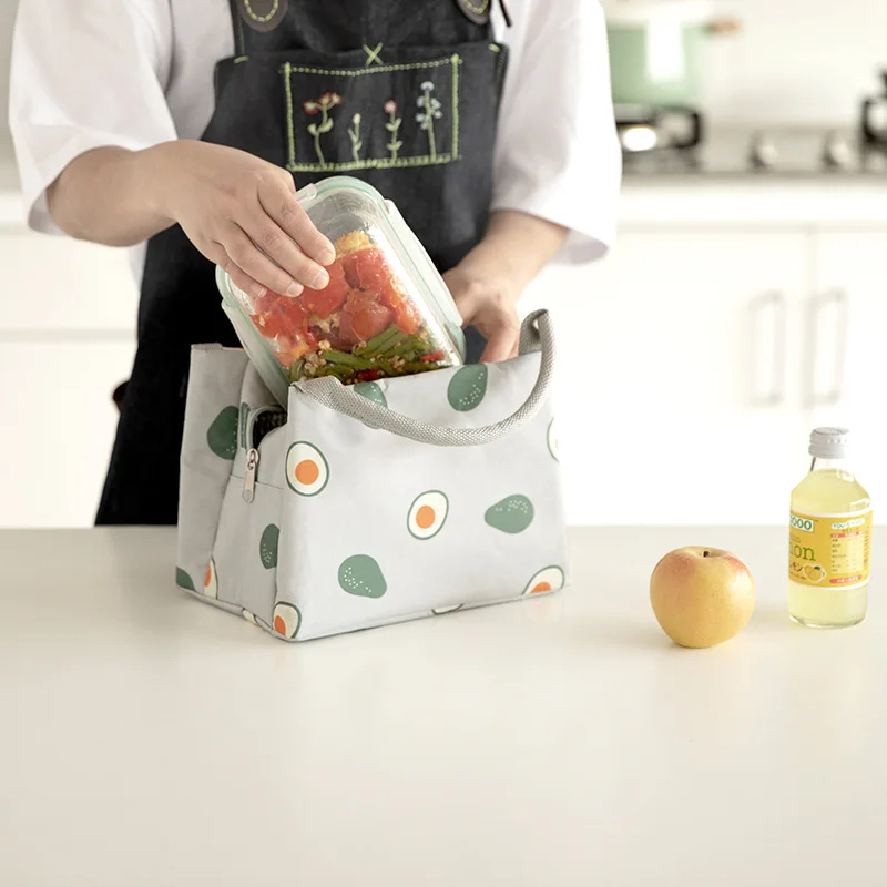 

BXJZHTLRZK travel accessories thickening women fresh moisturizing cold pack men's portable travel insulation warm bag