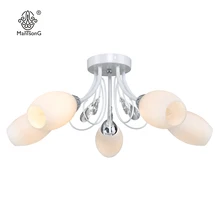 

Vintage Lamps European Lamp LED E14 Bulb 5 Heads Lights Recommend Bedroom Lighting Home Chandelier Living Room Luminaire