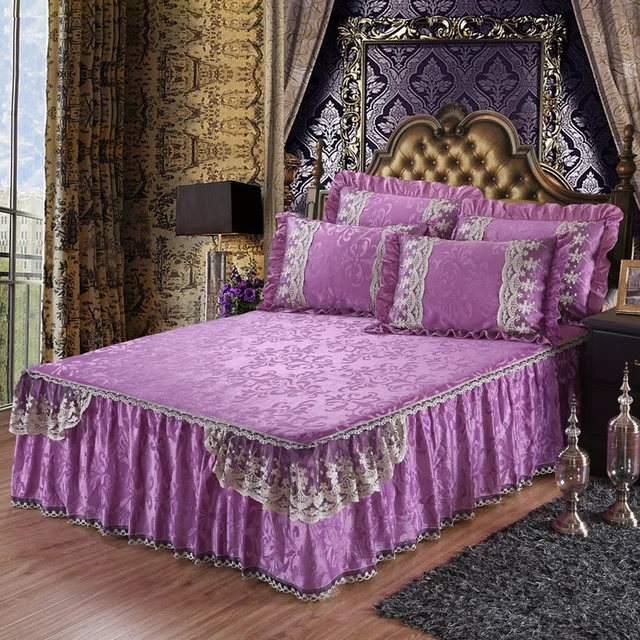 sunnyrain 3 piece embossing velvet bed sheet set luxury bedding set