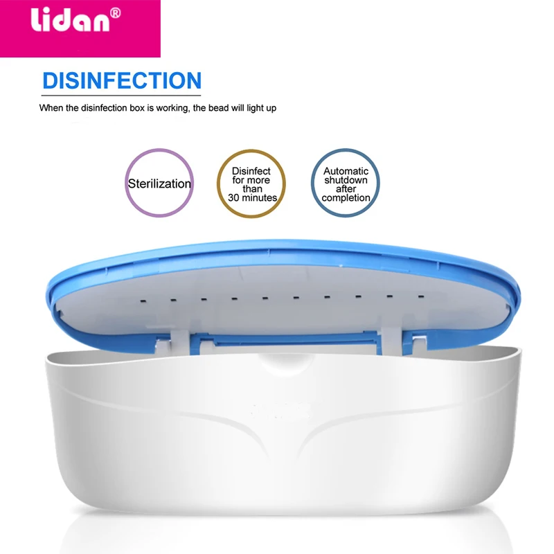 LIDAN UV стерилизатор коробка для красоты инструменты хранения Пинцет дезинфекция
