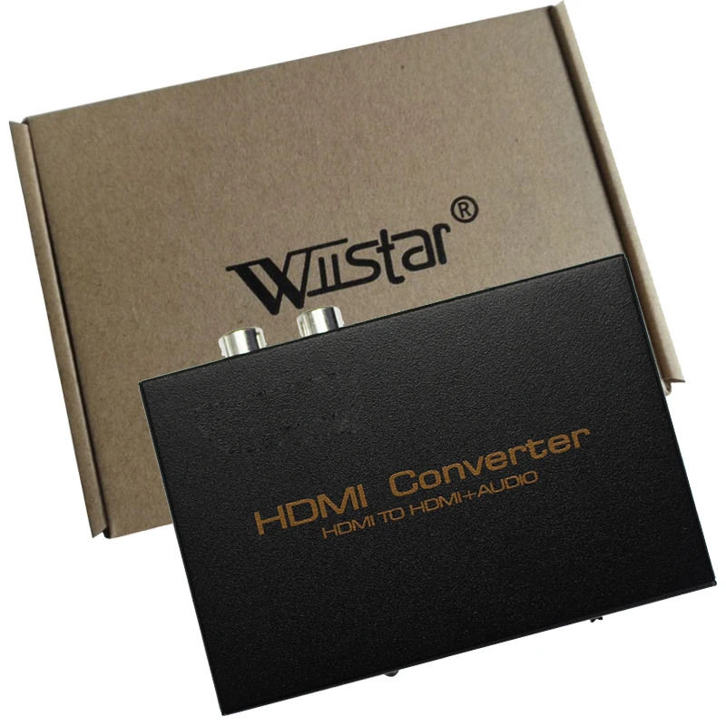 2 шт. HDMI преобразователь аудио Сплиттер HD 1080P SPDIF + RCA L/R сплиттер с адаптером