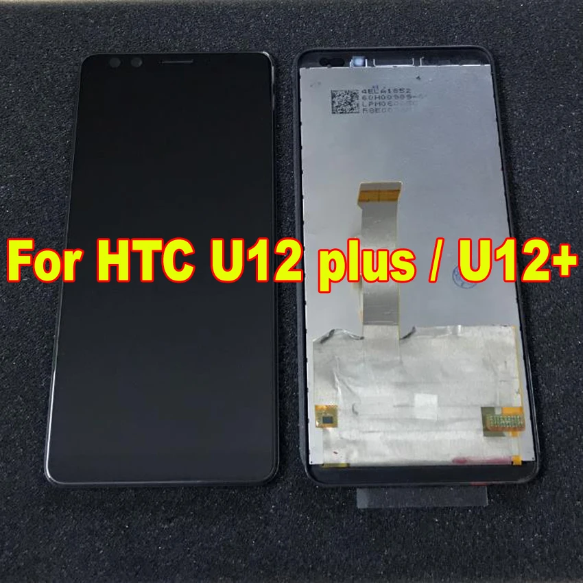 

100% Tested Working 6.0" For HTC U12 Plus U12+ U12Plus LCD Display Touch Screen Digitizer Assembly Sensor Phone Replacement