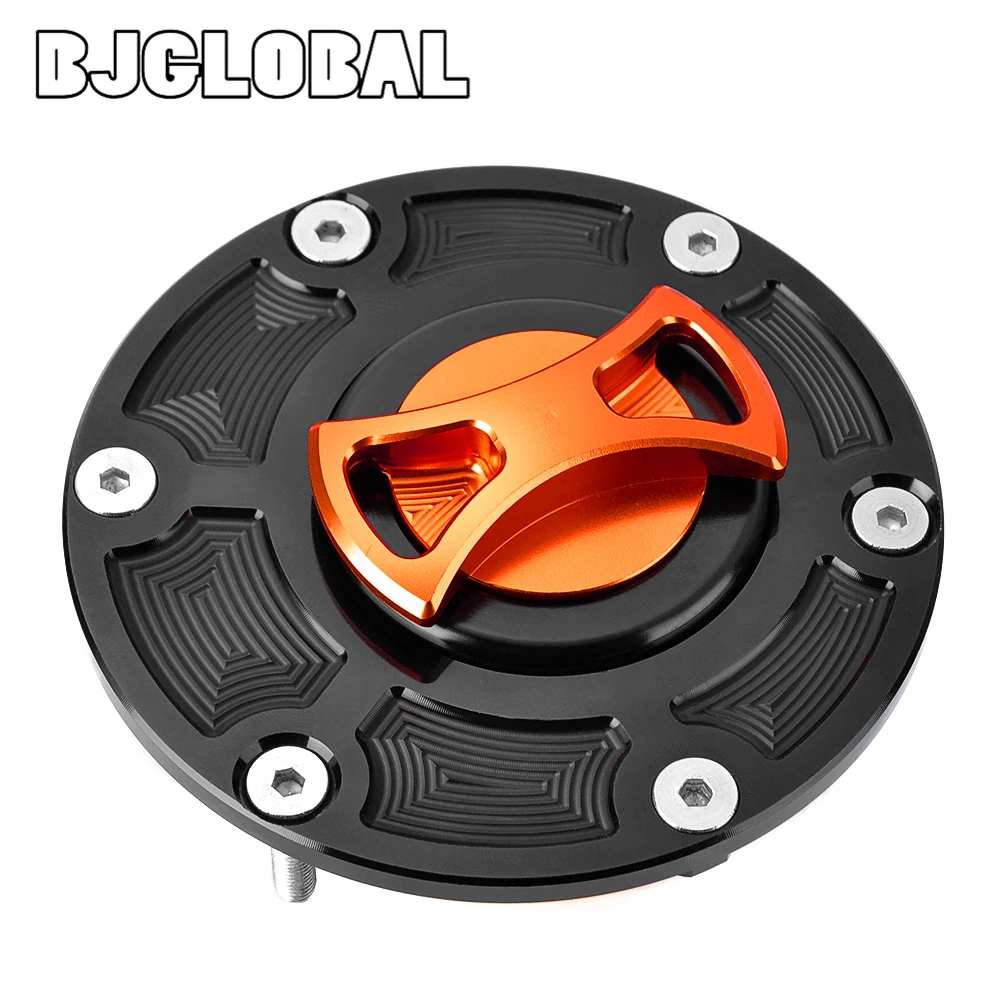 

Aluminum Keyless Motorcycle Accessories Fuel Gas Tank Cap Cover For KTM Super Duke 990 990R Adventure 950S 990S 990R Rocket III