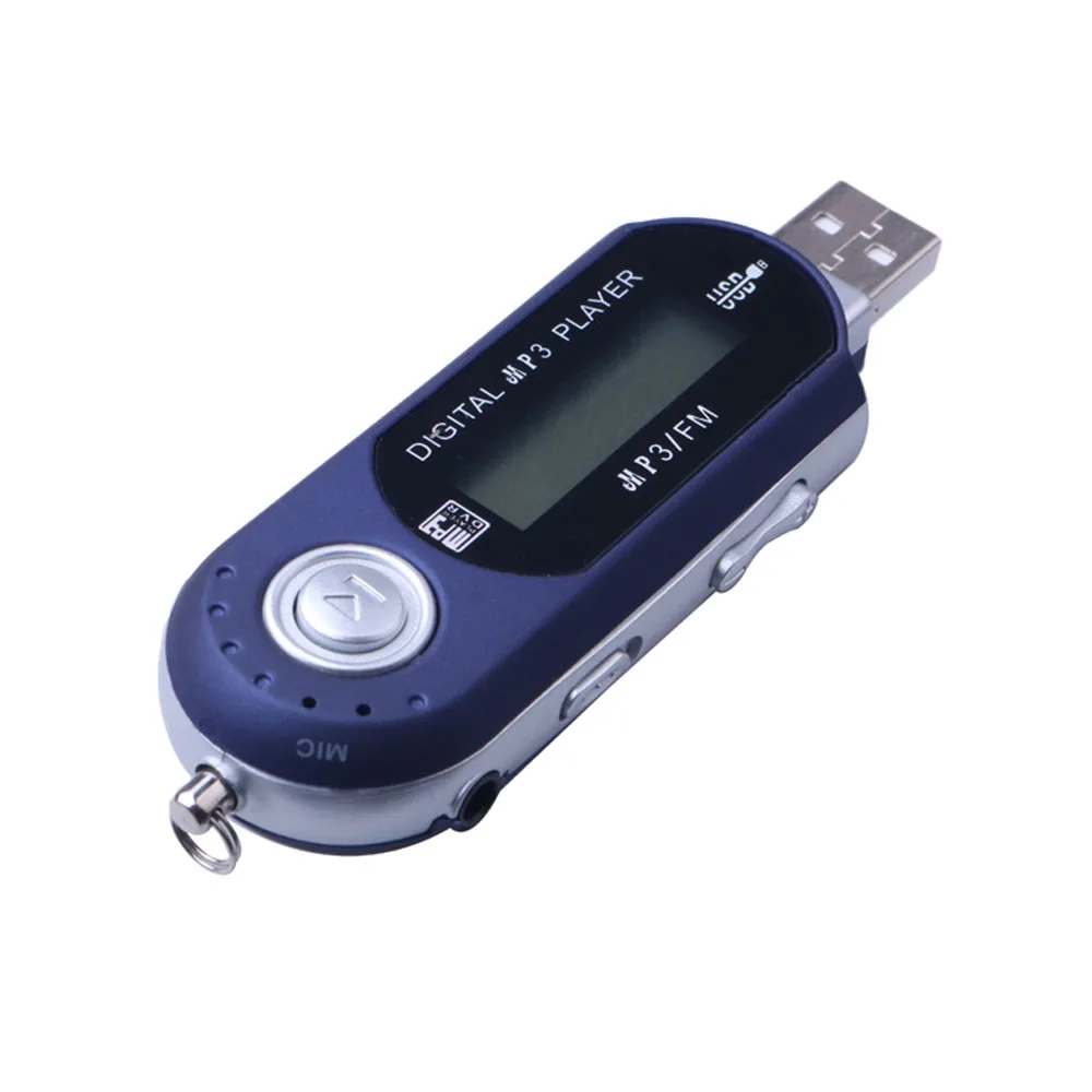USB MP3 музыкальный плеер цифровой ЖК экран Поддержка 32 Гб TF карта и FM радио с