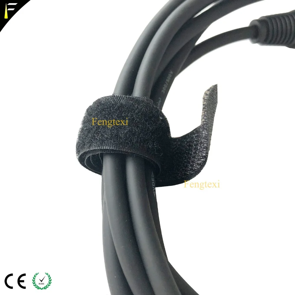 Shielded DMX 512 Cable with Hook&Loop1