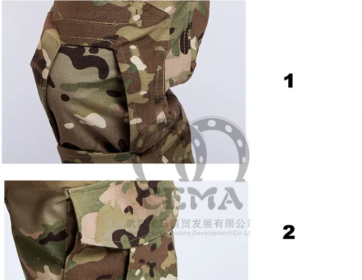 Военная Униформа форма Камуфляжный костюм Костюмы Для Мужчин Армия uniforme Militar Тактический Бой США черная футболка + Брюки для девочек для