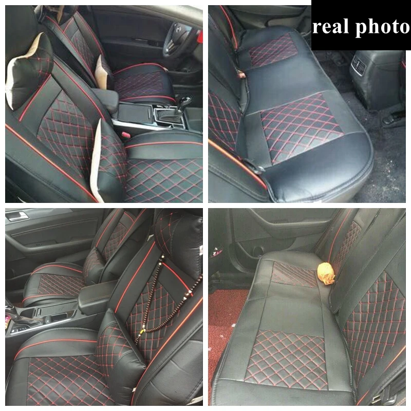 2 X frentes Para Ford Focus Resistente Negro Resistente Al Agua Fundas De Asiento De Coche