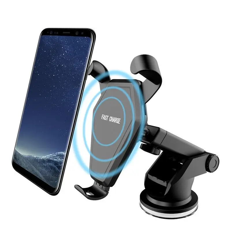 Wireless Car Charger Mount Air Vent Gravity Phone Holder Qi Fast Charging Stand For Samsung Galaxy S10/S9 Iphone XS Car Charger