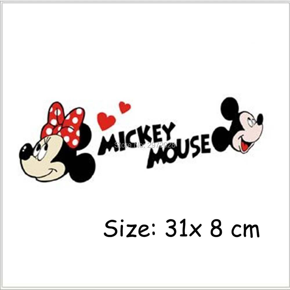 10 x Lovely Cartoon Car Styling Mickey Mouse Mickey and Minnie