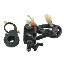 Adeeing 1 пара мотоциклетные рули для велосипеда монтажный переключатель кнопка для светодиодный фары для тайского Honda с кабелем 44 см r30