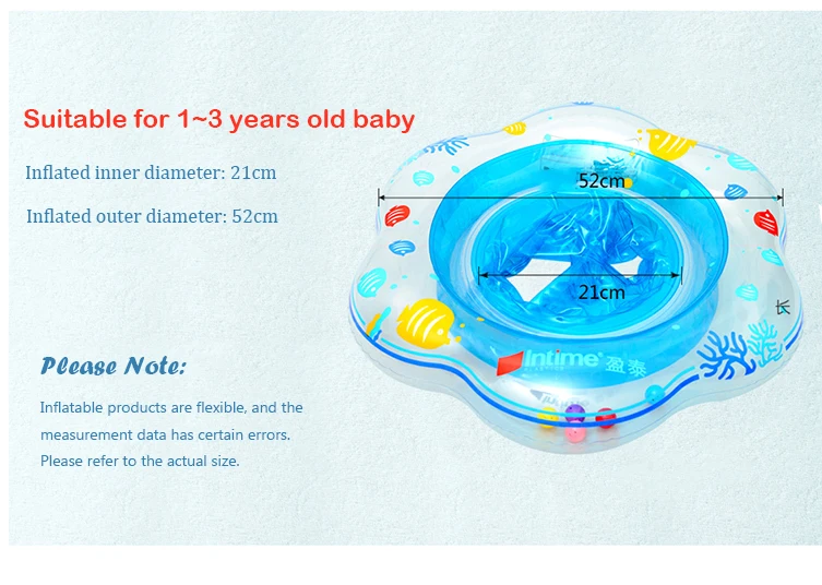 Новое поступление, горячая Распродажа, 52*21 см, детский бассейн, поплавок, игрушка, детское кольцо, для малышей, надувное кольцо, детский поплавок, плавательный круг, сидящий в бассейне