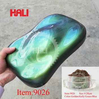 

superfine chameleon pigment powder for printing ink,muticolor change chamleon powder,colorful moving powder,item:9026,NW:10gram.