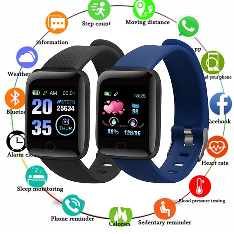 

2019 A6S Smart Bracelet Color Screen Blood Pressure Heart Rate Monitor Smart Wristbands Cheap Fitness Tracker For IOS Android
