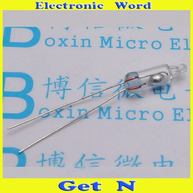 50pcs 5mm Mercury Tilt Switch 5mm Roller Ball Temperature Detect Sensor