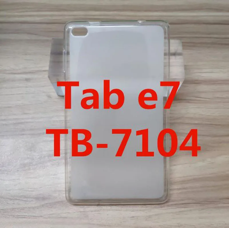 Для Lenovo Tab E7 Cover TB 7104 мягкий защитный чехол для LenovoE7 10 1 дюймовый Планшет 7104F 7104N