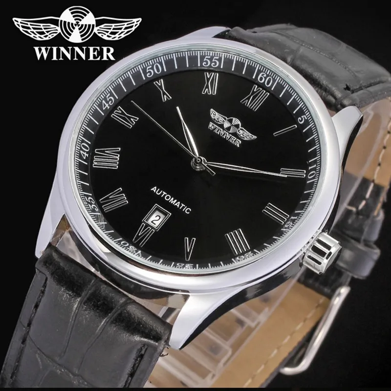 Prix pour T-WINNER 2017 De Luxe Montres Hommes Bracelet En Cuir Automatique Mécanique Montre Hommes Auto-l'enroulement D'affaires Top Marque Montre-Bracelet Prix pour T-WINNER 2017 De Luxe Montres Hommes Bracelet En Cuir Automatique Mécanique Montre Hommes Auto-l'enroulement D'affaires Top Marque Montre-Bracelet