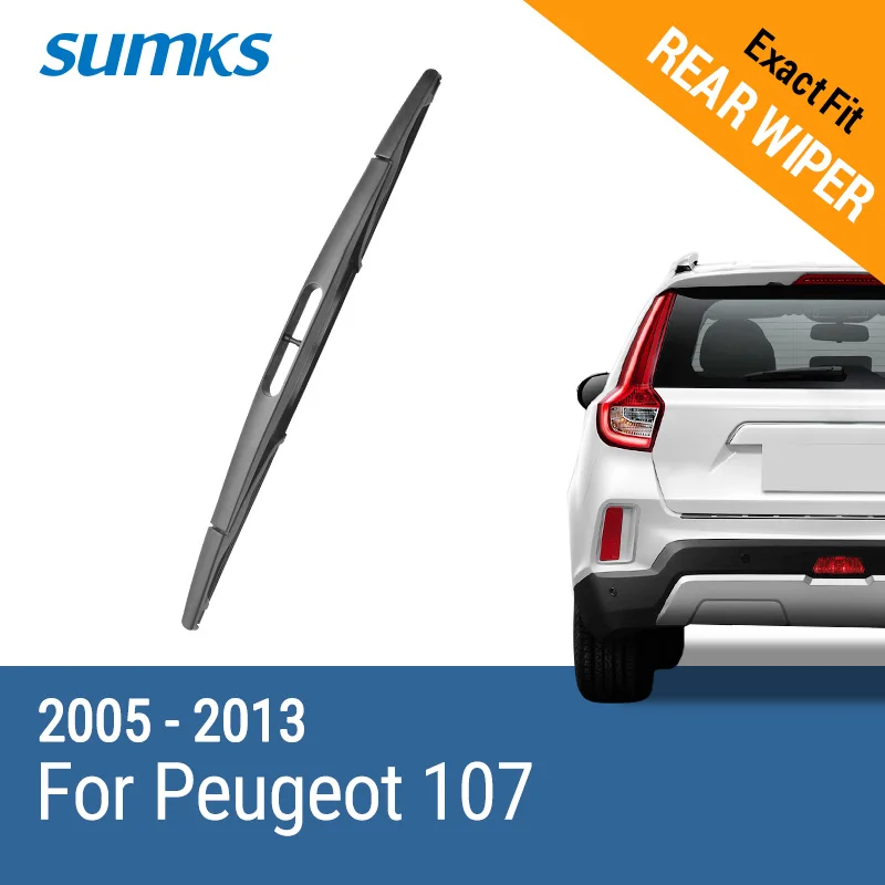 Задняя щетка стеклоочистителя для Peugeot 107 2005 2006 2007 2008 2009 2010 2011 2012 2013 | Автомобили и