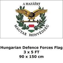 Венгрия сил самообороны флаг 90x150 см полиэстер 100D, Венгрия армии флаги и растяжки