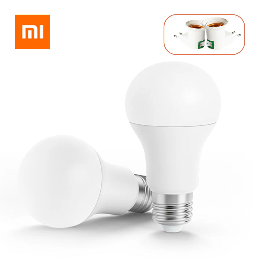 

Original Xiaomi Smart LED Bulb Wifi Intelligent Smart bulb Remote Control Adjustable Brightness Eyecare Light White color