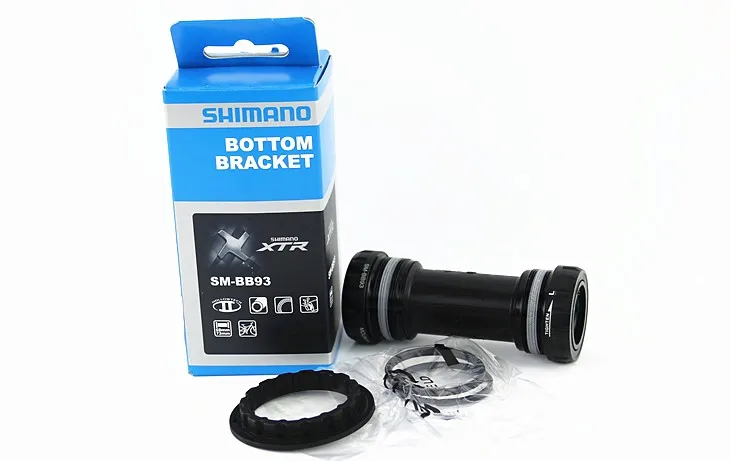 Shimano DEORE XT SLX каретка SM BB MT800pa Hollowtech II горный велосипед MT500-PA 68/73 мм BB94/BB93/BB71/BB5289.5 or92m - Цвет: BB93