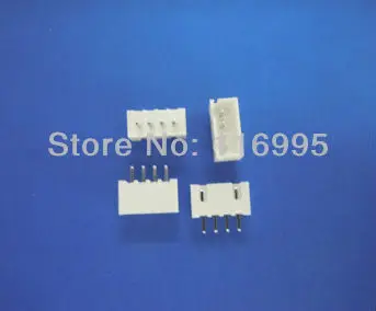 

XH 100pcs 4 Pin Connector pitch 2.54mm XH-4A+100pcs 4 Pin Connector plastic pitch 2.54mm XH-4Y