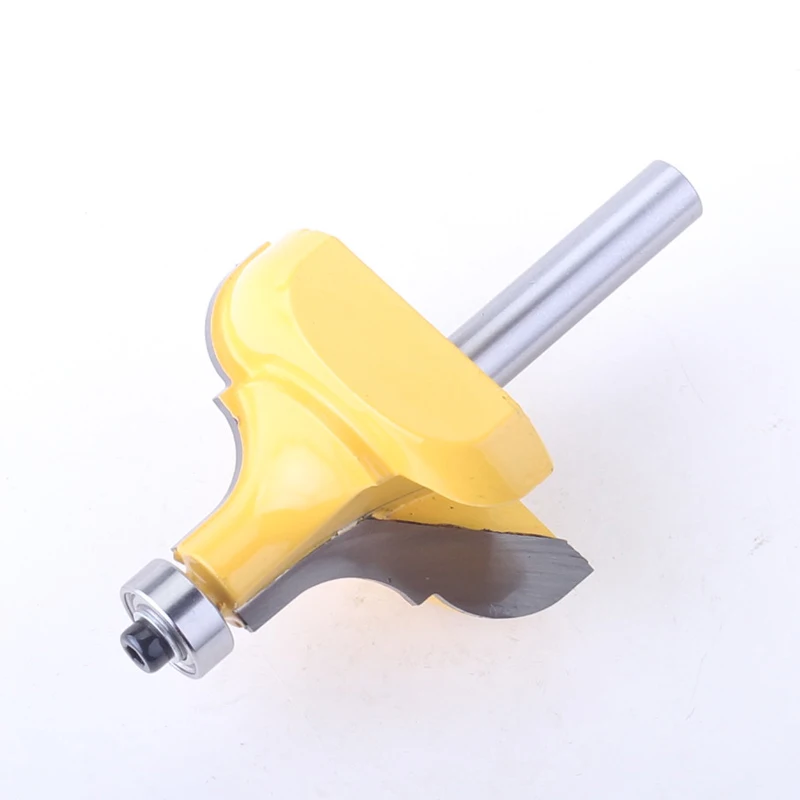 CHWJW 1PC 8mm Shank Picture Frame / Molding Router Bit - Large Trimming Wood Milling Cutter for Woo
