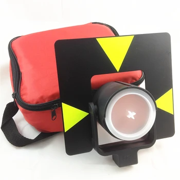 

NEW Single Prism With Soft Bag For LEICA Type Total Stations Offset 0mm