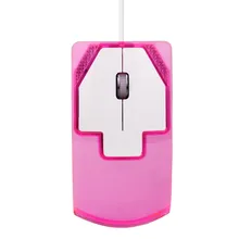 Проводная мышь 1600 dpi 3D оптическая USB розовая зеленая игровая мышка со светодиодной подсветкой офисные высококачественные Мыши для ПК ноутбук L0202