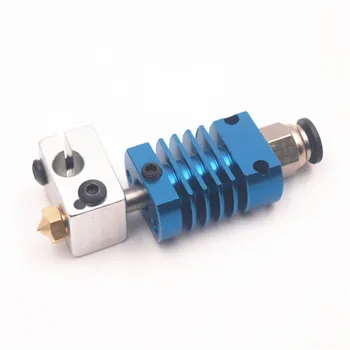 

Funssor 1set 1.75mm J-head Hotend Bowden Extrusion Head Kit Blue Assembled Extruder Kit For CREALITY CR-8/CR-10 3D Printer