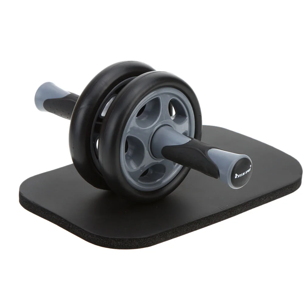 

Keep Fit Wheels No Noise Abdominal Wheel Fitness Gymnastic Wheel for Body Building Home Gym Exercise Fitness Equipment with Mat