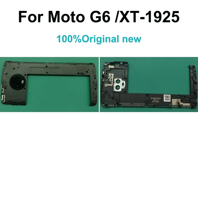 Для Moto G6 оригинальная задняя рамка Оболочка Чехол на материнской плате для XT1925