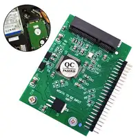 מחשב נייד Msata SSD כדי 44 כפי ממיר מתאם פין אידה 2.5 אינץ IDE HDD 5 וולט עבור מחשב נייד (5)