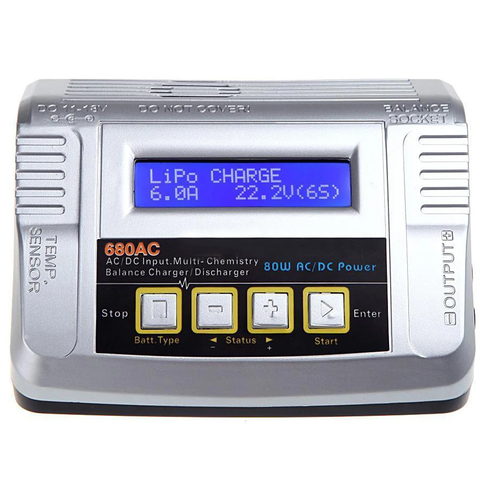 

80W IMAX B6 LiPo/LiFe/Lion/NiMH/NiCD AC DC Battery Balance Charger Discharger