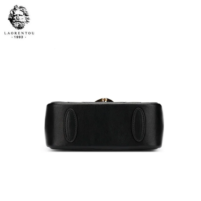 LAORENTOU New women leather handbags quality fashion Chain bag Luxury women leather shoulder Crossbody bag