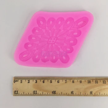 

R1022 flowers Silicone Lace Cake Mold Fondant Chocolate Sugar Craft Decorating Tools