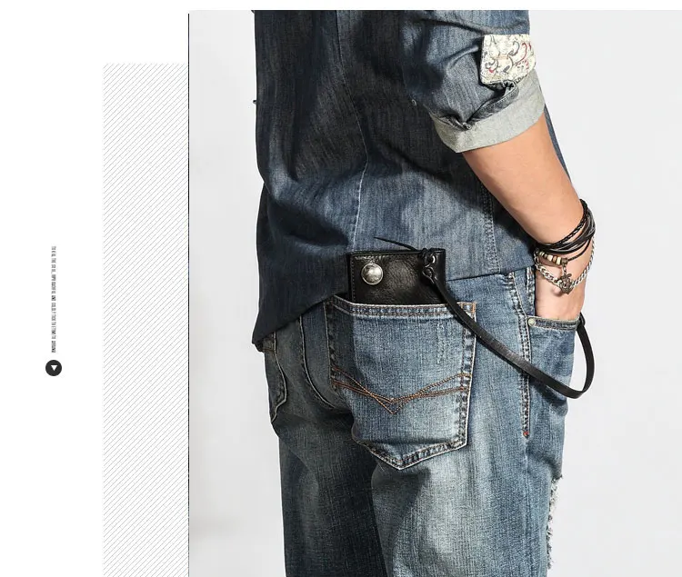 GUMST мужской кошелек ручной работы мужской кошелек из натуральной кожи винтажный складной первый слой из овчины длинный секционный пользовательский ручной кошелек