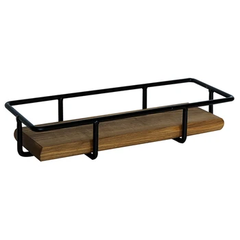 

Sweetgo Rectangle Storage Tray Towel Racks Wood Kitchen Racks Perfume Make Up Display Party Event Home Decoration