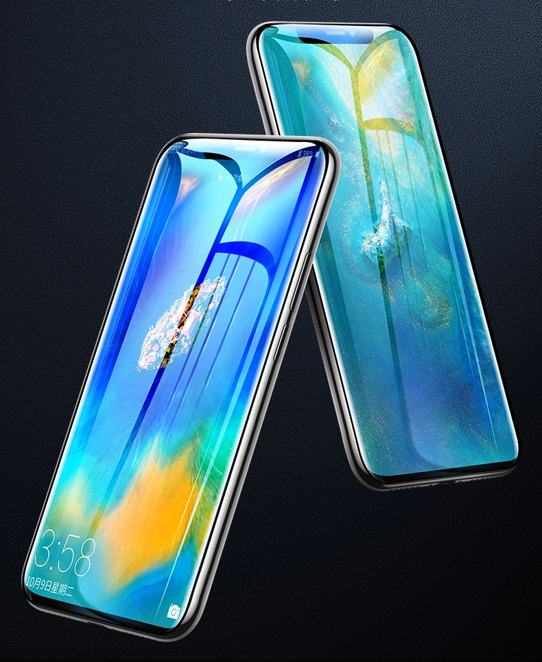 5D Curved Full Glue Screen Tempered Glass For HUAWEI Mate 20 Pro P10 Lite P8 Lite 2017 HONOR 8X 8C Y6 Y9 2018 P Smart  (10)