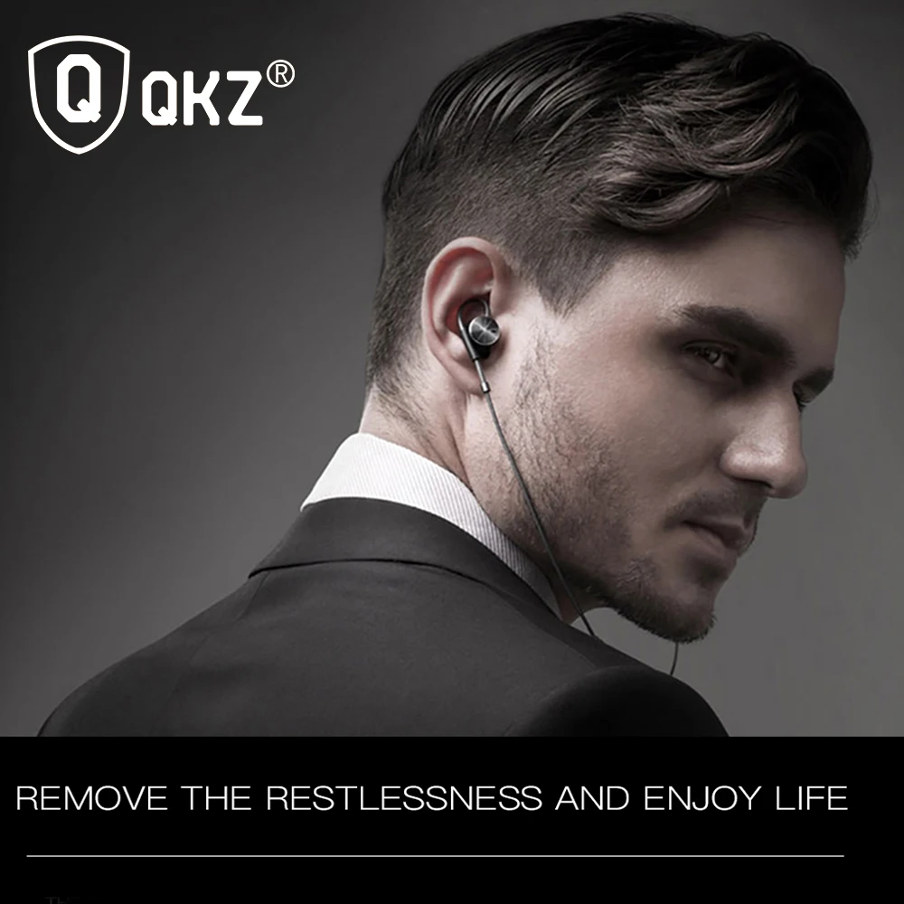 Наушники QKZ DM10 CNC HiFi наушники-вкладыши fone de ouvido Металл DJ MP3 гарнитура auriculares audifonos