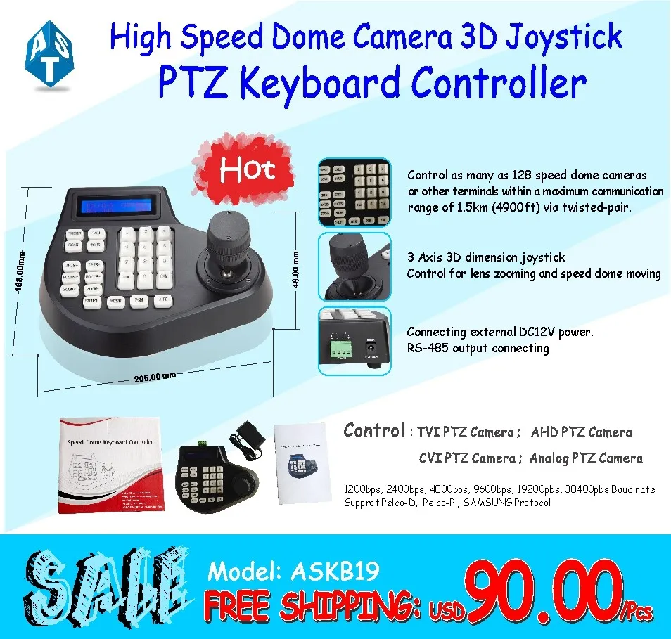 ptz keyboard controller